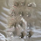 12 Pieces Satin Nickel Oval Knobs 10SET W/ SCREWS,1-1/4 Height Made Taiwan Open. Price: $19.99.