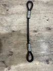 7/8" X 3FT Steel Wire Rope 6IN Eye Towing Cable Custom Built New. Price: $86.95.
