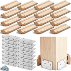 4 Set 3" Newel Post Mounting Kit 16 Pcs Bracket Metal Anchor With P.... Price: $101.18.