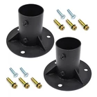 Pack) 1/2"(2-3/8'' Od) Base, Chain Link Fence Pole Floor Flange, ... New. Price: $72.66.