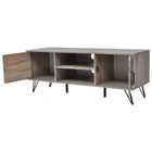 Tv Stand Unit Sideboard Home Console Media Cabinet Cupboard Gray Vidaxl New. Price: $127.99.