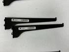 Knape & Vogt Mfg Co 10 Black Finish Shelf Brackets - Set Of 2 Open. Price: $8.00.