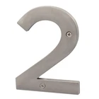 Sure-loc HN5-2 Tall Zinc House Number Nickel New. Price: $18.27.