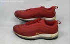 Nike Mens Air Max 97 Red Round Toe Low Top Lace-up Sneaker Shoes Size 9.5 Pre-owned. Price: $21.99.