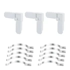 50-PACK 5/16 In. X 3/4 White Plastic Screen Frame Corners And 25-PACK Cor... New. Price: $26.85.