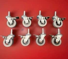Premium 2IN Caster W/ Brake Thread Stem Nuts Metric 8MM1.50 Fitsstanding Desk New. Price: $24.99.