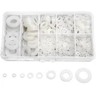 Qteatak 510 Pcs White Flat Washer Assortment Kit For Nylon, New. Price: $10.48.