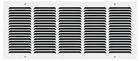 24X10 Air Return Grille White Steel Hvac Wall Ceiling Vent Cover New. Price: $9.98.