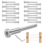 Tootaci 20 Pack 1/8 Invisible Cable Railing Kit For 2X2 Wood/metal Post, T316 New. Price: $31.81.