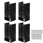 Gawicpy Concealed Joist Hangers 4X8 10-30PCS Outdoor Flanges Screws Beam Swing New. Price: $72.46.