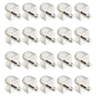 Ufurmate Glass Shelf Bracket Pegs, 4-8MM, Brushed WHITE,20PCS New. Price: $14.29.