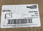 Qty Of 3 National Hardware N215-764 Sheet Metal 24 X 12 New. Price: $21.99.