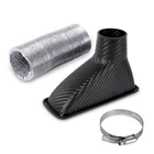 Carbon Fiber Air Intake Duct Front Bumper Brake Cooling W/ Flexible Hose New. Price: $22.99.