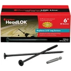 Fastenmaster Headlok In. Structural Wood Screw (50-COUNT) FMHLGMTT006-50 New. Price: $59.28.