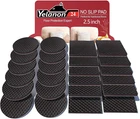 Yelanon Slip Furniture Pads -24 Pcs 2.5" Grippers, Skid For New. Price: $12.40.