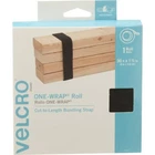 (2)-VELCRO Brand One-wrap 1-1/2 In. X 30 Ft. Black Multi-use Hook & Loop Roll New. Price: $53.99.