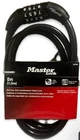 Master Lock 5FT (60-IN) Dial Combination Cable -easy To & Reset- #8370D New. Price: $16.00.