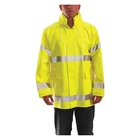 Tingley J53122 Flame Resistant Rain Jacket, Pvc, Class R, Green/yellow, New. Price: $59.79.
