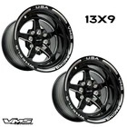 2 Vms Drag Racing Race V-star 13X9 5X100 5X114.3 Wheels Track Rims Et 4.50 Bs New. Price: $399.95.