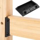 Sankins 20PCS Deck Railing Brackets, 2X4, Black, Pp Plastic, Mounting Type: R... New. Price: $37.11.
