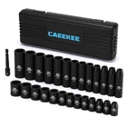 Caeekee 27PCS 3/8" Drive Metric Impact Socket Set,deep And Shallow, 7MM To 19... New. Price: $38.85.