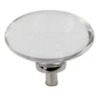 Amerock Glacio 7/8" Oval Cabinet Knob Clear Polished Nickel BP36651CPN New. Price: $13.16.