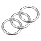 Uxcell 316 Stainless Steel Round Welded O-rings 35X6MM, Silver New. Price: $14.52.