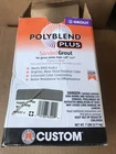 New Custom Polyblend Indoor/outdoor Natural Gray PBPG097-4 Sanded Grout 7LB. Price: $24.99.