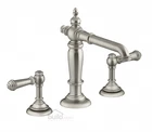 Kohler K-72760-3-BN Artifacts Bathroom Widespread Faucet Lever Handles Nickel Open. Price: $778.00.