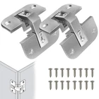 2-PACK Adjustable Concealed Pie Cut Corner 343.90.710 Lazy Susan Hinges... New. Price: $25.32.