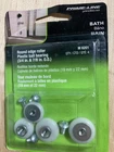 (4-PK) Prime-line Shower Door Round Edge Roller Plastic (7/8" And 3/4" Od) M6201 New. Price: $11.99.