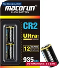 CR2 3V Lithium Battery 2-PACK 935MAH High Capacity, 12-YEAR Shelf Life New. Price: $6.49.