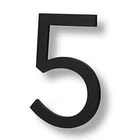 Sure-loc HNF6-5 Inch Tall Aluminum Floating House Number Black New. Price: $35.26.