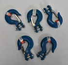 National Hardware N265-488 Forged Steel Clevis Hook W/ Latch Blue 5/16" Pack New. Price: $17.98.