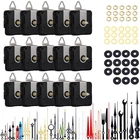 Emoon 15-PC Clock Mechanism Kit, 16 Hands, Silent Sweep Motor, Battery New. Price: $59.18.