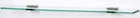 Alno A8455-24 Contemporary Ii Bathroom 24'' Glass Shelf Satin Nickel, New!. Price: $50.00.