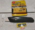 Stanley 10-299 Utility Knife & 11-92IT 10PC Blade Set Usa- England Open. Price: $16.97.