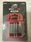 Tool Shop 50 Pack Utility Knife Blades High Carbon Steel With Safety Dispenser New. Price: $8.00.
