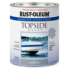 Rust Oleum Marine Coatings Battleship Gray Topside Paint Quart New. Price: $44.99.