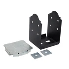 Simpson APB88 Outdoor Accents Mission Collection Zmax, Black Powder-coated Post New. Price: $141.99.