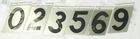 Hillman 3-INCH Aluminum Black And Gold Angle-cut Self Adhesive Numbers Pack New. Price: $11.99.