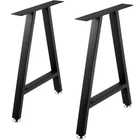Vevor Metal Table Legs Dining 28"X17.7" A-shaped Desk Set Of New. Price: $82.84.