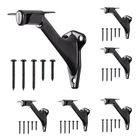3" Bracket, 6 Pack Brackets For Stairs, Matte Black ... New. Price: $28.59.
