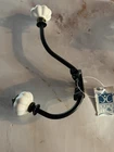 Creative Co Op Vintage Style 7 Double Iron Hook With Ceramic Knobs New. Price: $11.00.