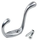Rok Hardware Heavy Duty Coat Hook, 3-1/2", Brushed Chrome New. Price: $18.14.