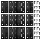 Black Stainless Steel Folding Hinges 3 Inch For Furniture Door Window Case Li... New. Price: $26.48.