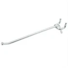 National Hardware Single Hooks 6" Pcs 1/4" Pegboard V2360/N180-012 New. Price: $9.99.
