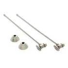 Signature Hardware 446651/SH231BN, 2-ANGLE Stop Sink Supply Kit, 5/8"C X 3/8"C Open. Price: $13.19.