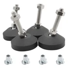 Luomorgo 4 Pcs M10 Leveling With T-nut, Anti Skid Threaded Rubber Feet, Adj New. Price: $13.74.