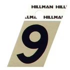 Hillman 1-1/2-IN. Adhesive Black & Gold Aluminum House Number 9 New. Price: $6.00.
